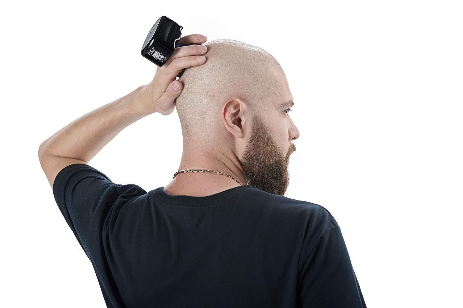 Pitbull Gold Pro Gesichts- und Kopfrasierer für Männer – Skull Shaver DE